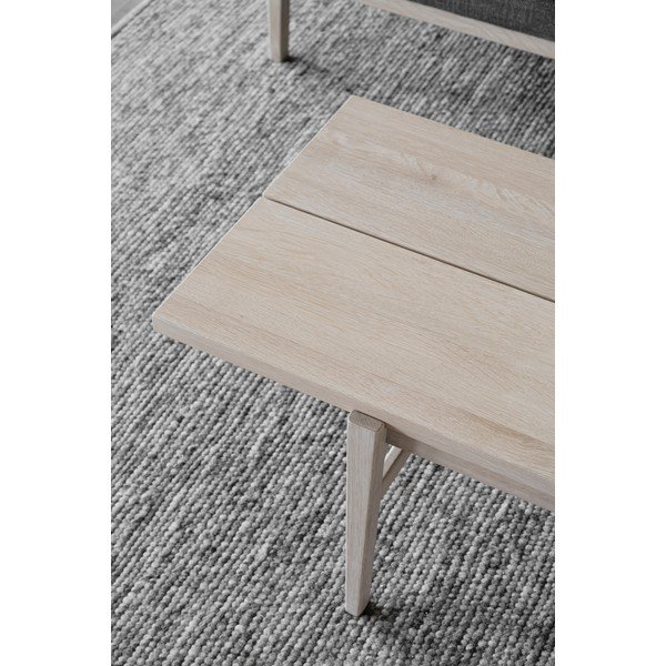 Măsuță de cafea din stejar natural Rowico Ness, 160 x 60 cm, culoare deschisă-image-4