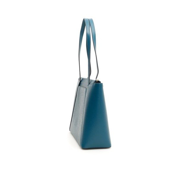 Geantă din piele Michael Kors Maddie, albastru - verde-image-1