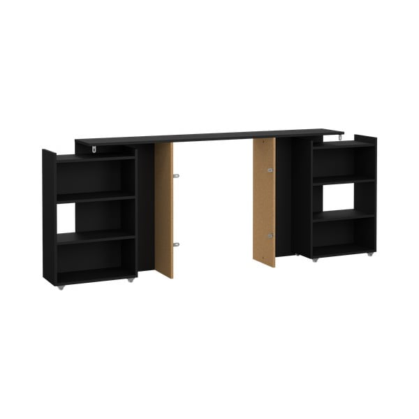 Tăblie de pat neagră 165x80 cm Naia – Tvilum-image-2