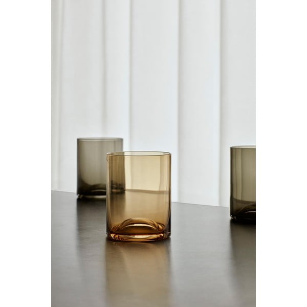 Set 2 pahare Blomus Wave, 300 ml, negru-image-2