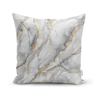 Față de pernă Minimalist Cushion Covers Marble With Hint Of Gold, 45 x 45 cm