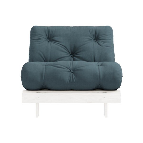 Fotoliu variabil KARUP Design Roots White, albastru petrol-image-1