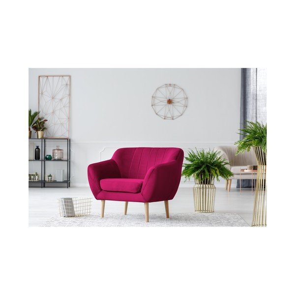 Fotoliu Mazzini Sofas BENITO, roz-image-2