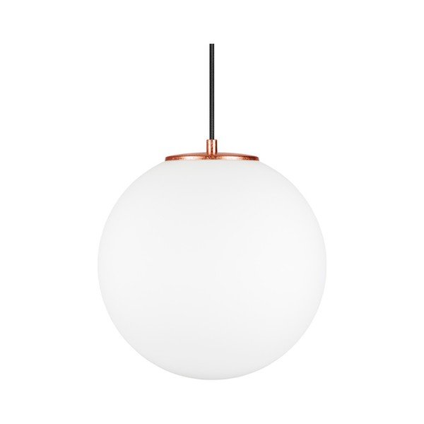 Lustră cu manșon arămiu Sotto Luce TSUKI L, ⌀ 30 cm, alb-image-2