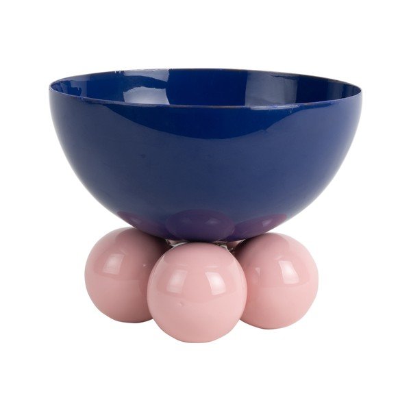 Bol mic albastru închis din fier Double Funky – PT LIVING-image-4