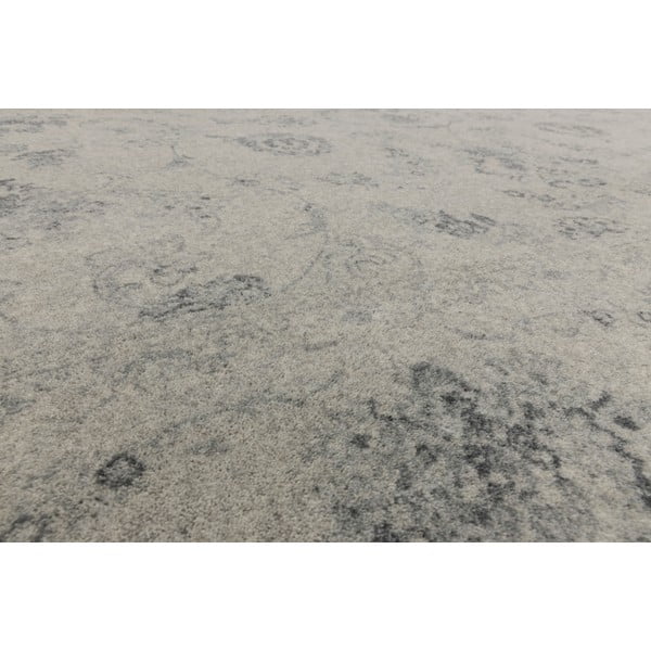 Covor bej din lână 170x240 cm Calisia Vintage Flora – Agnella-image-4