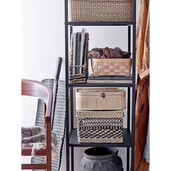 Suport pentru haine negru din metal 90x183x40 cm Valde – Bloomingville-image-2