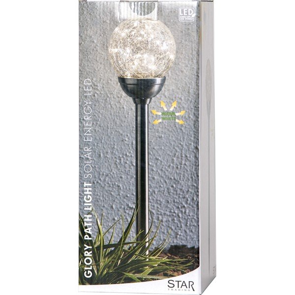 Lampadar solar LED Star Trading Glory, înălțime 45 cm-image-1