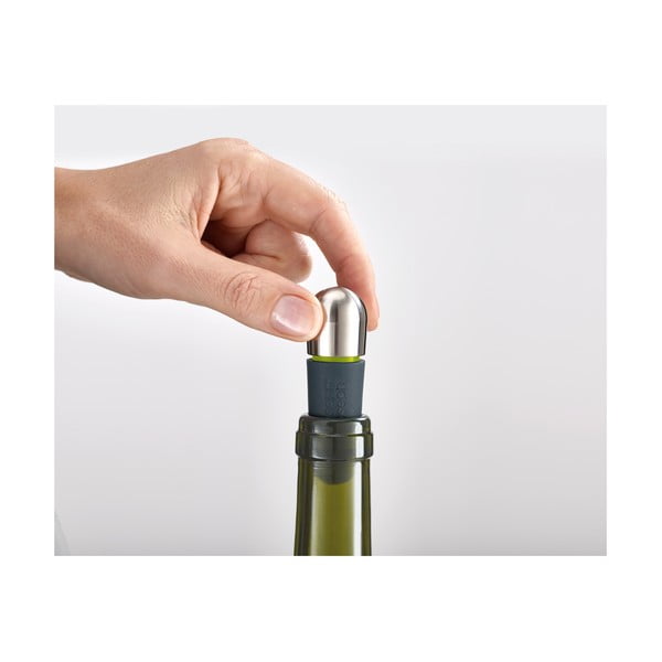 Dop pentru sticle de vin din oțel inoxidabil BarWise – Joseph Joseph-image-1