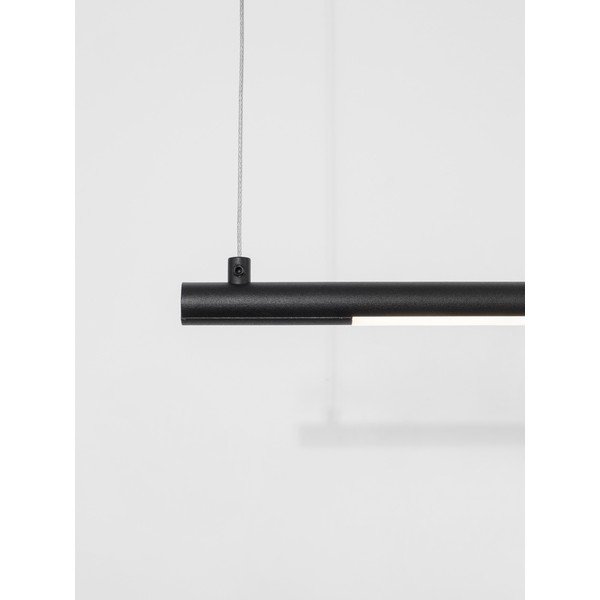 Lustră negru-mat LED din aluminiu Elettra – Nova Luce-image-3