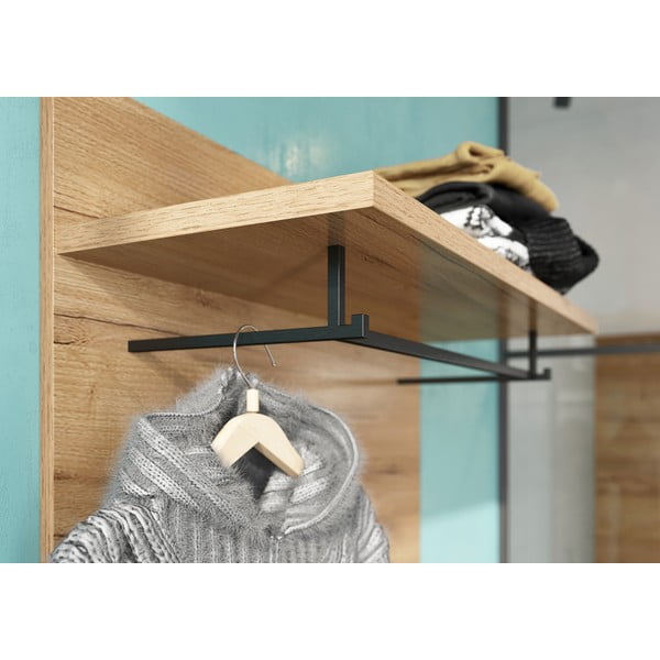 Panou de agățat diverse în culoare naturală cu aspect de lemn de stejar Fremont – Germania-image-3