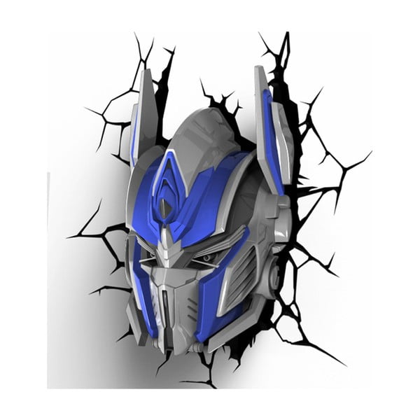Veioză pentru perete cu autocolant Tnet Transformers Optimus Prime