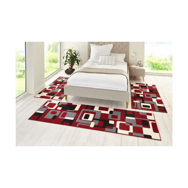 Covor tip traversă Hanse Home Hamla Retro, 80x150 cm, roșu-image-2