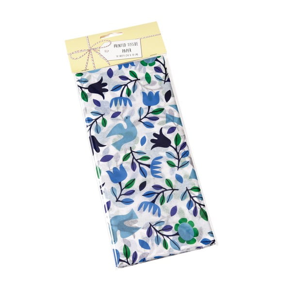 Șervețele de hârtie 10 buc. Folk Doves - Rex London-image-1