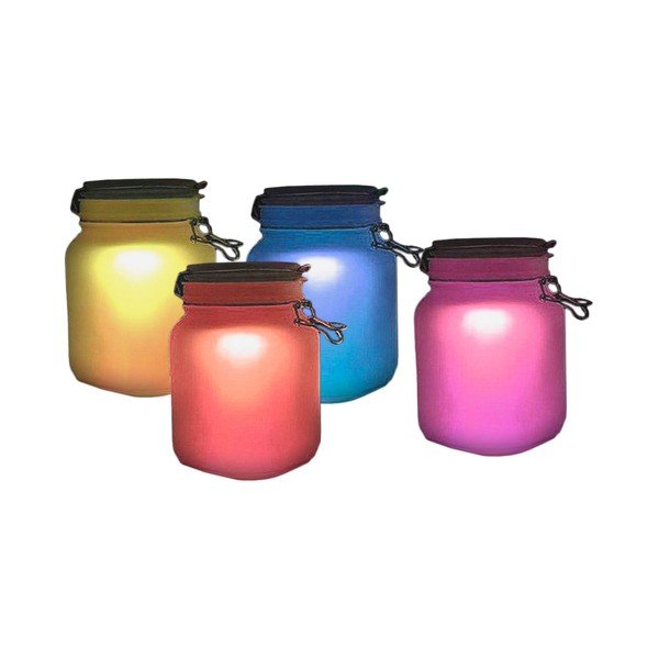 Set 4 decorațiuni suspendate pentru grădină ADDU Bottles Display