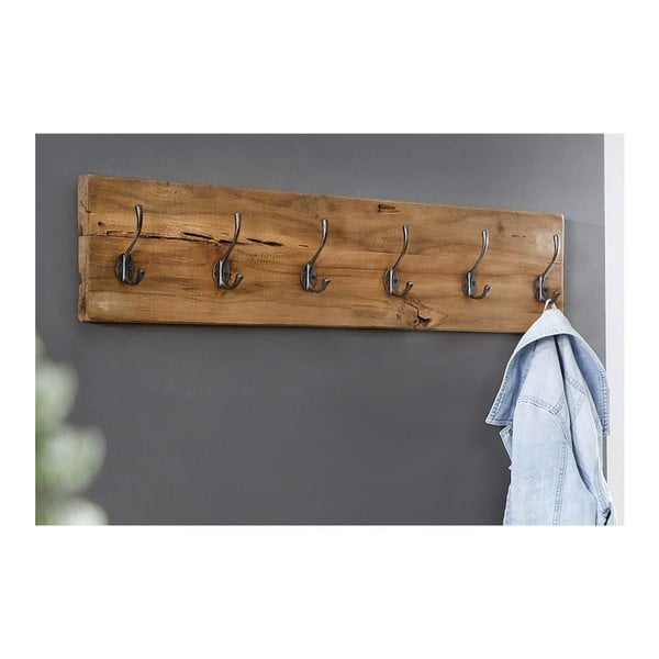 Cuier din lemn de tec HSM collection Railwood-image-2