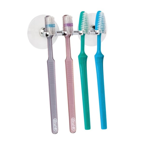 Suport cu ventuză pentru periuțele de dinți iDesign Suction Gia-image-2