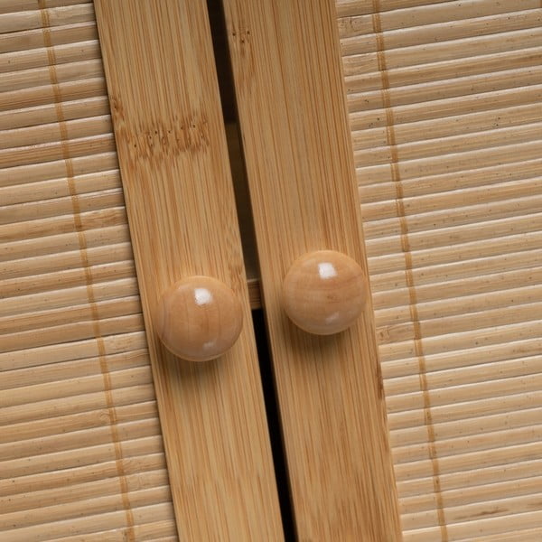 Dulap sub chiuvetă în culoare naturală din bambus 63x60 cm – Casa Selección-image-1