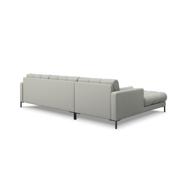 Colțar cu extensie pe partea stângă Cosmopolitan Design Bali, gri deschis-image-4