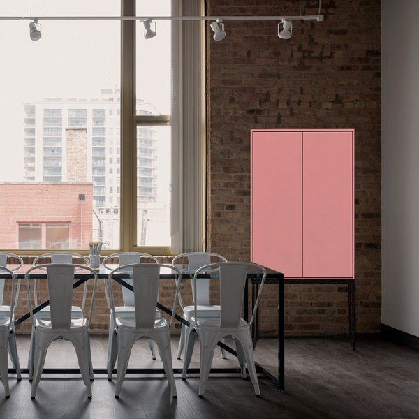 Dulap roz 75x164,5 cm Lennon – Really Nice Things-image-3