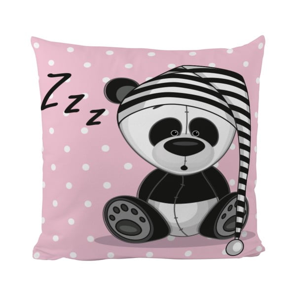 Pernă Sleepy Panda, 50x50 cm