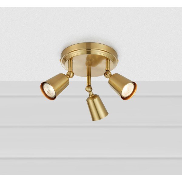 Plafonieră alămie cu structură flexibilă TIny – Markslöjd-image-1