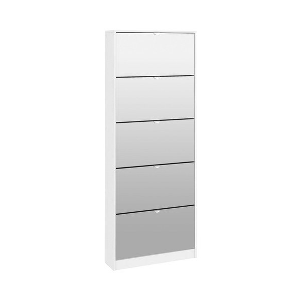 Pantofar cu oglindă Evergreen House Welcome, alb-image-3