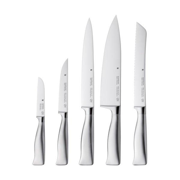 Set 5 cuțite din oțel inoxidabil WMF Cromargan® Gourmet