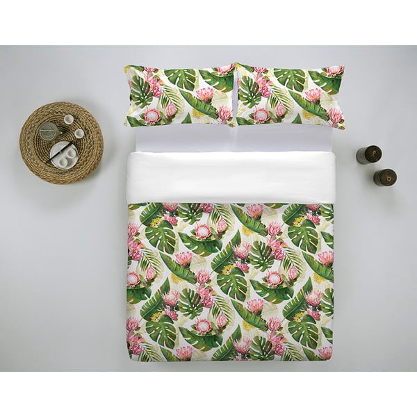 Husă pilotă din bumbac Marghett Protea, 220 x 220 cm-image-1