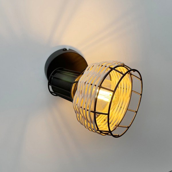 Aplică de perete neagră Straw – Fischer & Honsel-image-1