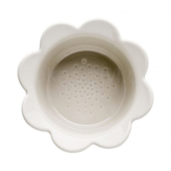 Set 2 boluri din porțelan Sagaform Flowers, 13 x 6,5 cm, bej-image-2
