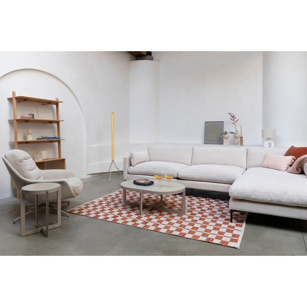 Bibliotecă în culoare naturală din lemn de frasin cu ușă glisantă 90x180x35 cm Rise – Zuiver-image-4