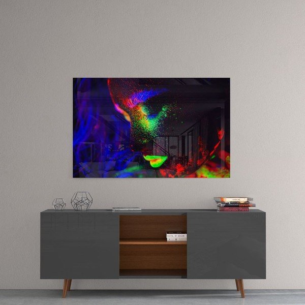 Tablou din sticlă Insigne Neon-image-1