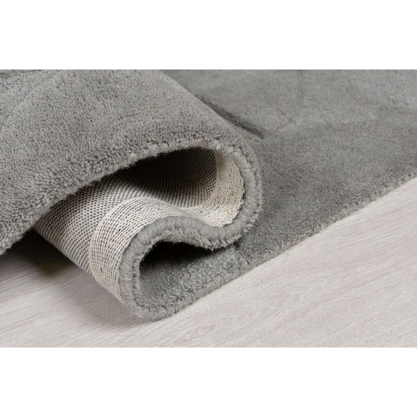 Covor din lână Flair Rugs Gigi, 120x170 cm, gri-image-2