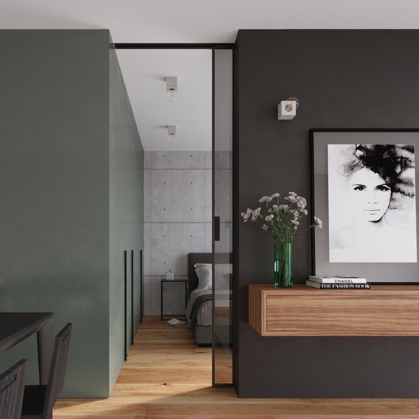 Plafonieră gri 10x10 cm Gabi – Sollux-image-1