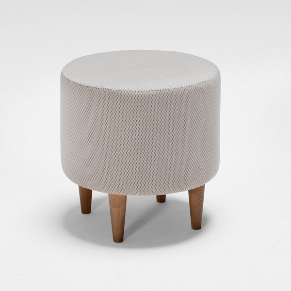 Taburet Balcab Home Nora, gri deschis-image-1