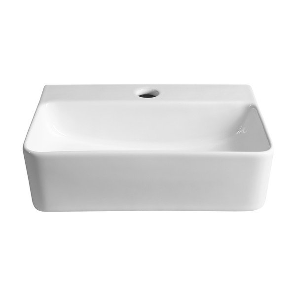 Chiuvetă mică pentru WC albă din ceramică 36x25 cm Gerda – Sapho