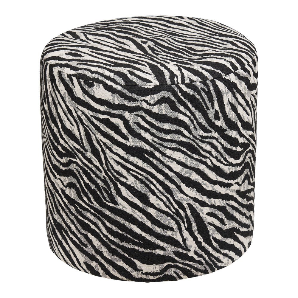 Puf alb-negru Kimberley – House Nordic