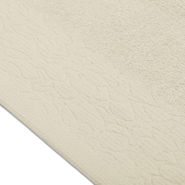 Prosoape de baie bej 3 buc. din bumbac din frotir Flos – Restilo-image-2