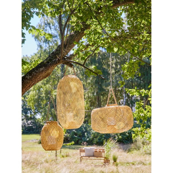 Felinar din bambus 32 cm Musu – Bloomingville-image-1