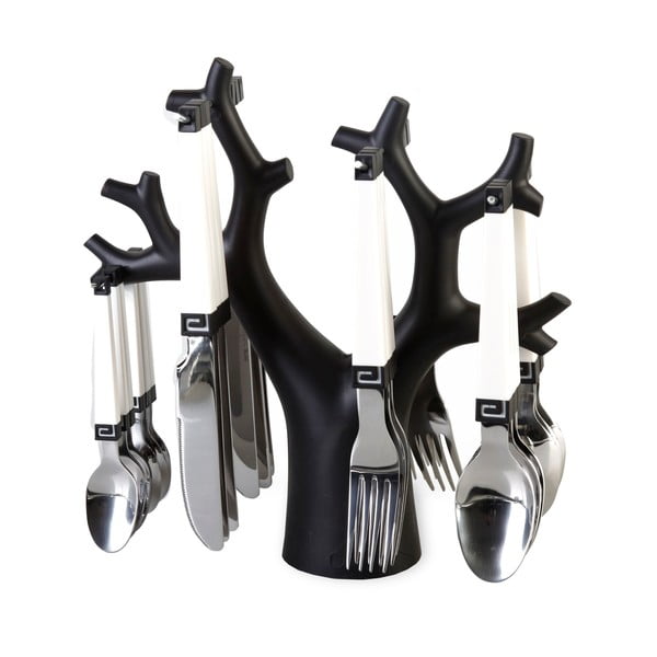 Set 24 tacâmuri cu suport Vialli Design Enea-image-2