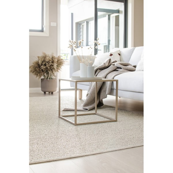 Covor pentru exterior și interior crem 180x220 cm Mono Linen Vanilla – Pappelina-image-1