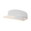 Etajeră de perete Vipack Kiddy, gri