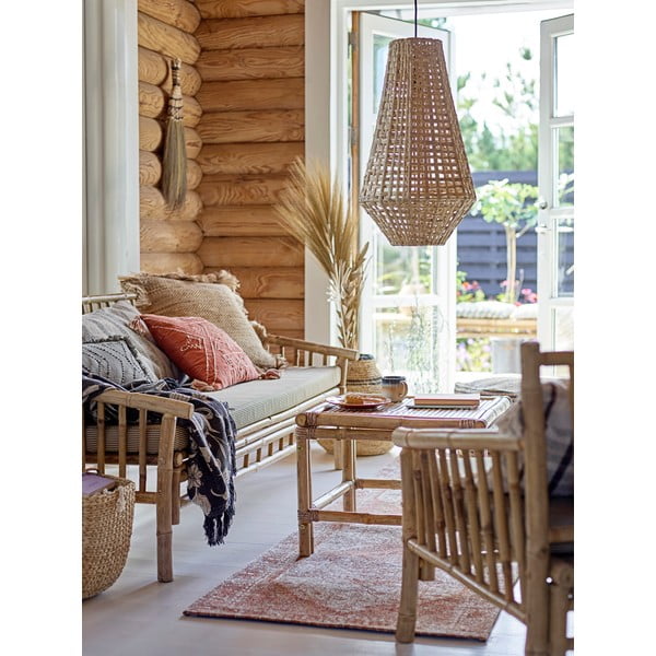 Fotoliu de grădină  natural  din bambus Sole – Bloomingville-image-1