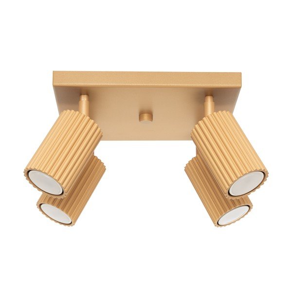 Spot auriu 25x25 cm Gleam – Sollux