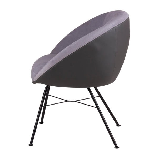 Scaun Sømcasa Alexa, gri-image-3