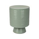Măsuță auxiliară rotundă din metal ø 35 cm Sven – White Label