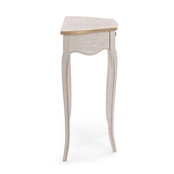 Masă consolă crem 35x80 cm Clarisse – Bizzotto-image-3