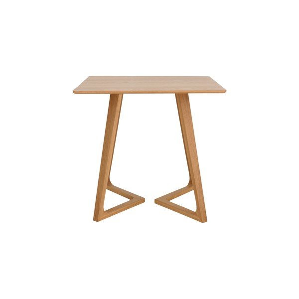 Masă de dining din lemn de stejar 75x80 cm Gradie – Ellos Home-image-3