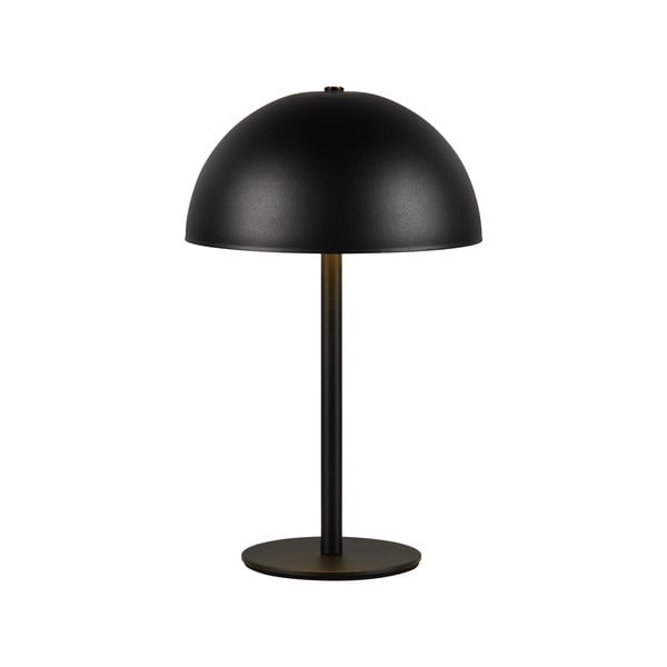 Veioză negru-mat LED cu abajur din metal (înălțime 21 cm) Munoz – Trio-image-1